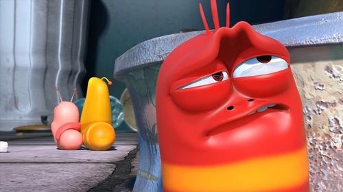 Escena del episodio 22 de la temporada 3 de la serie Larva