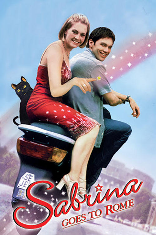 Grootschalige poster van Sabrina Goes to Rome