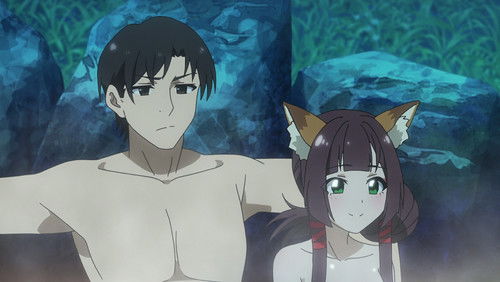 Meitou “Isekai no Yu” Kaitakuki: Around 40 Onsen Mania no Tensei Saki wa, Nonbiri Onsen Tengoku deshita – Episódio 11