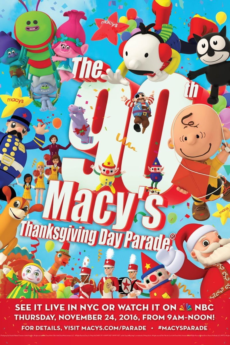 The 90th Annual Macy's Thanksgiving Day Parade