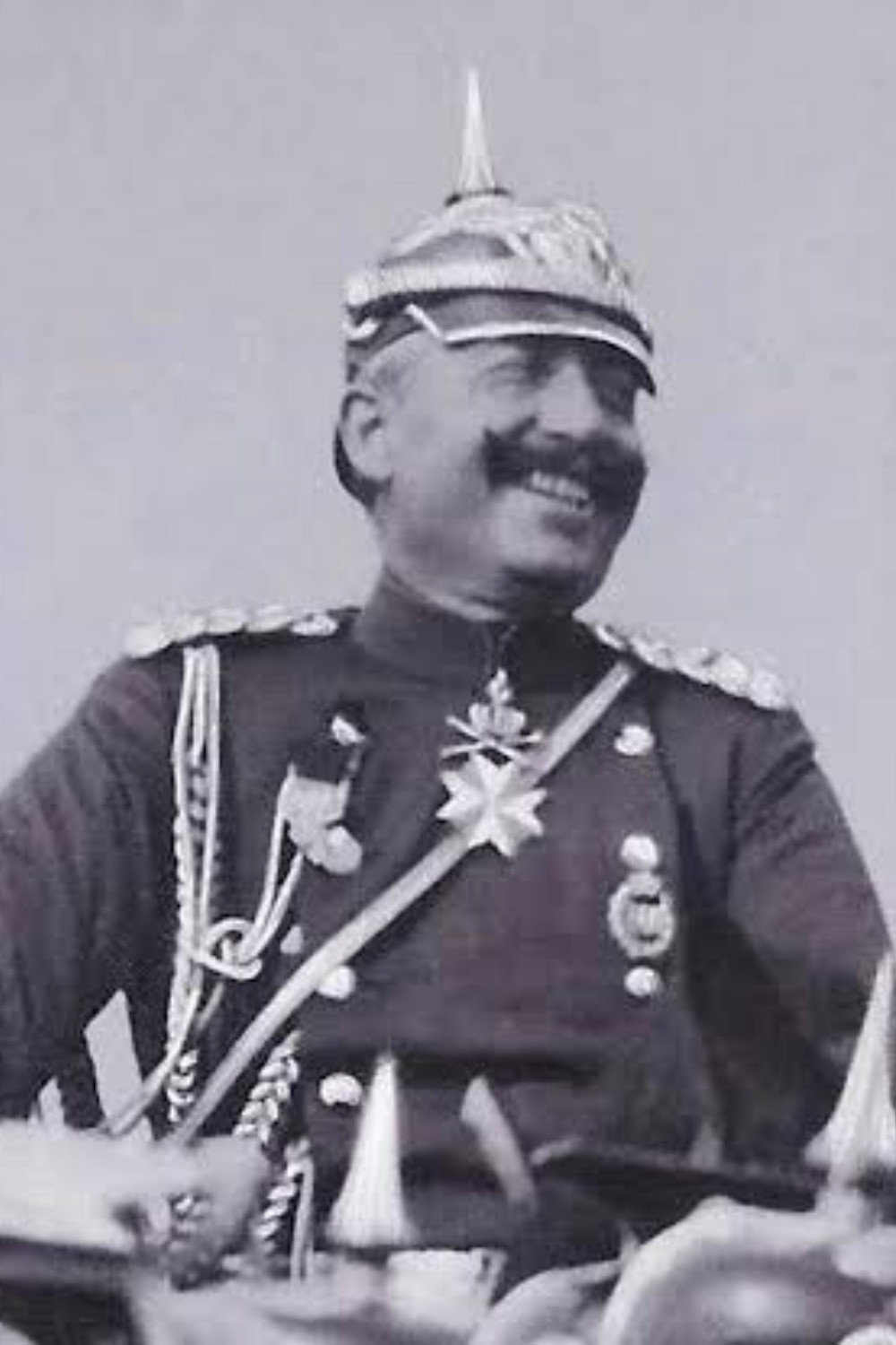 Kaiser Wilhelm Reviewing His Troops