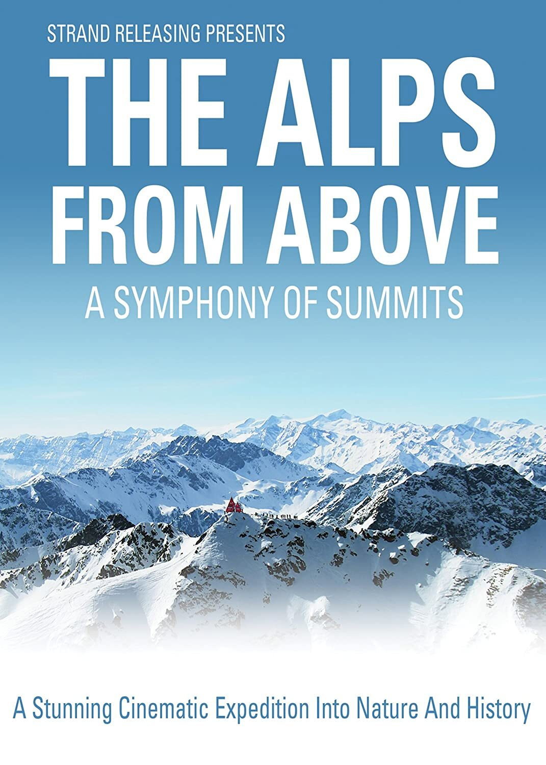 A Symphony of Summits: The Alps from Above