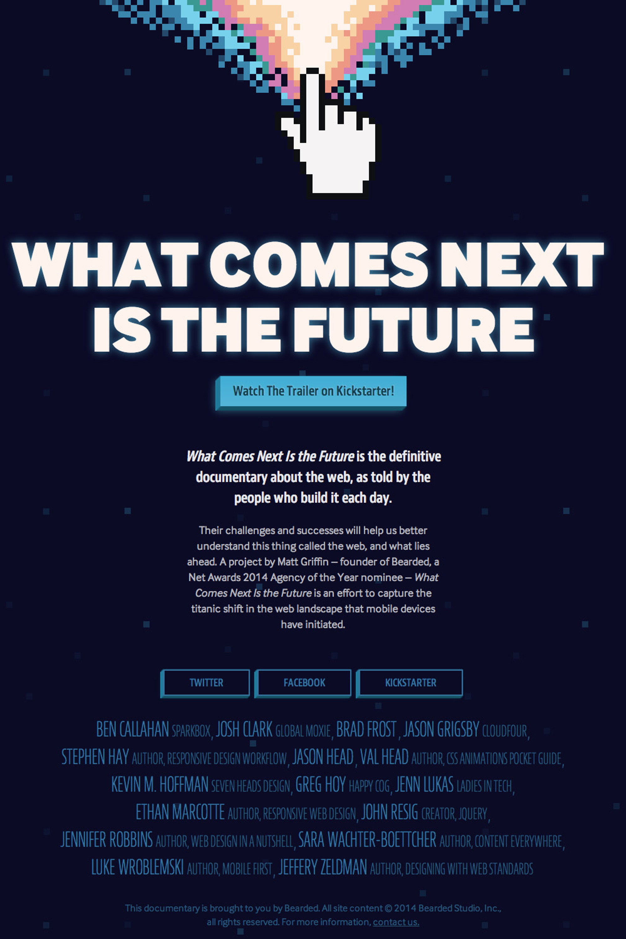 What Comes Next Is the Future