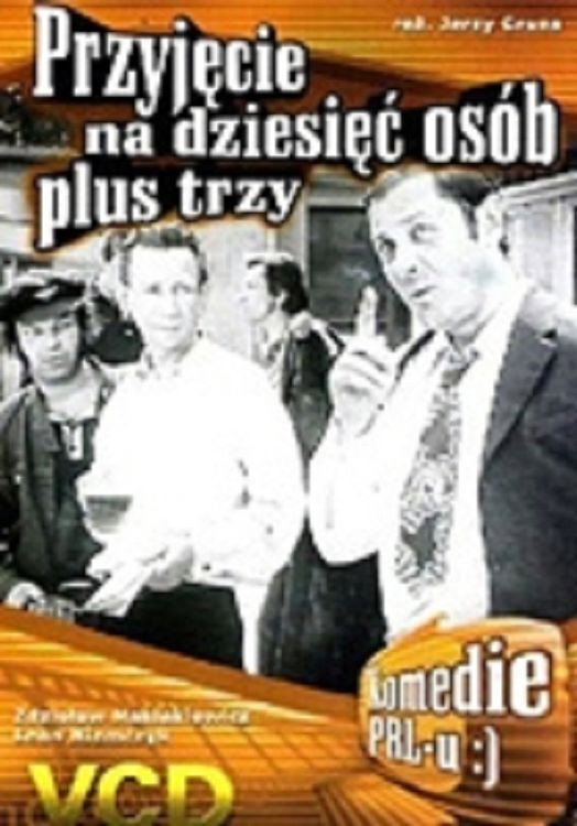 Przyjecie na dziesiec osób plus trzy