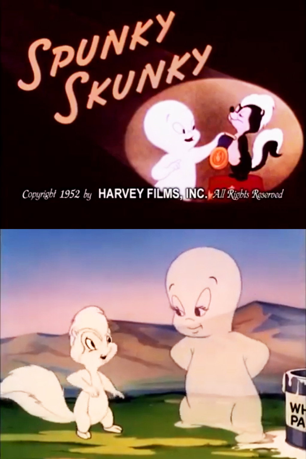 Casper the Friendly Ghost - Spunky Skunky