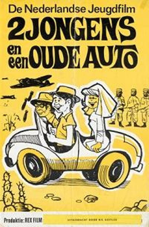 Twee jongens en een oude auto