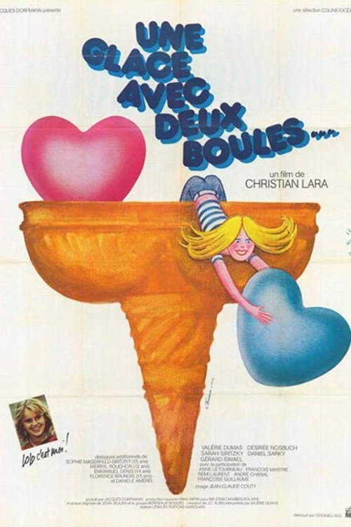 Une glace avec deux boules...