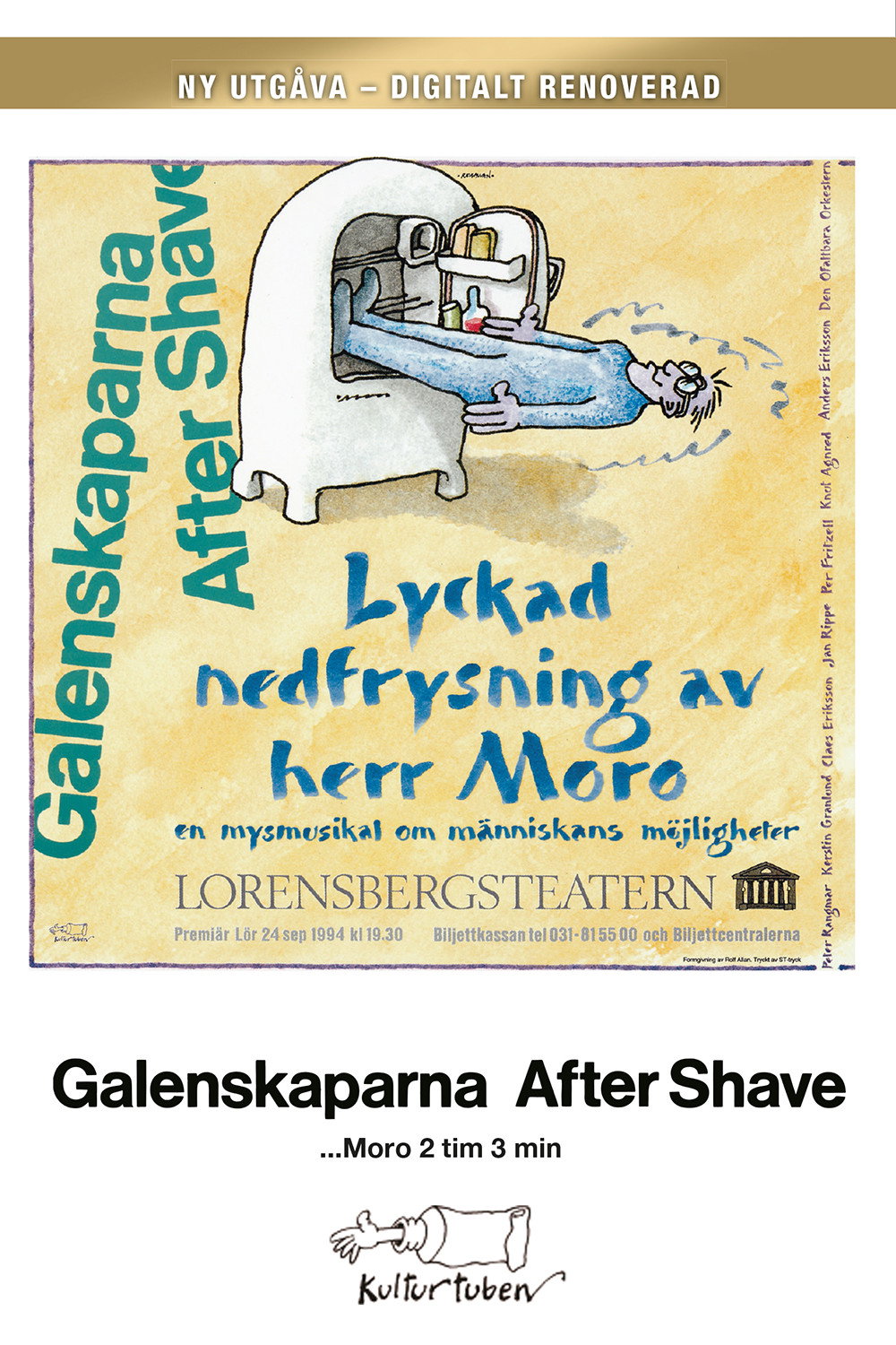 Lyckad nedfrysning av herr Moro
