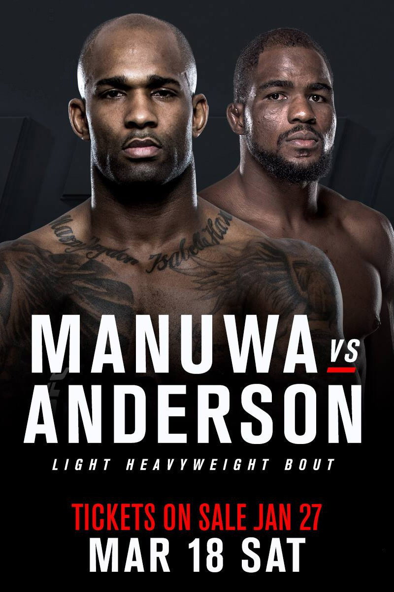 UFC Fight Night: Manuwa vs. Anderson