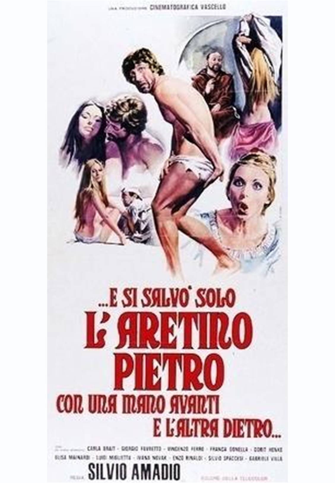 ...E si salvò solo l'aretino Pietro con una mano avanti e l'altra dietro