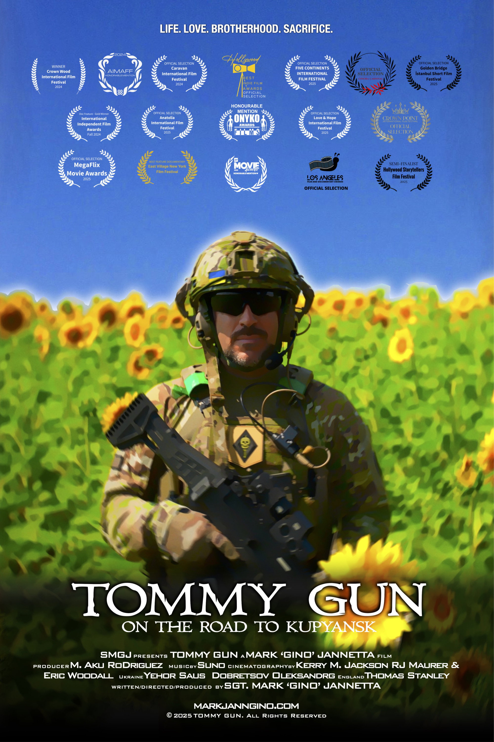 'Tommy Gun' on the Road to Kupiansk