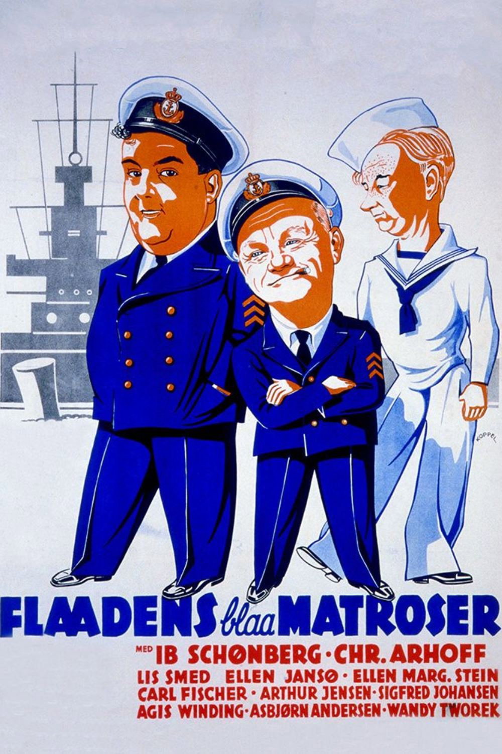 Flådens blå matroser