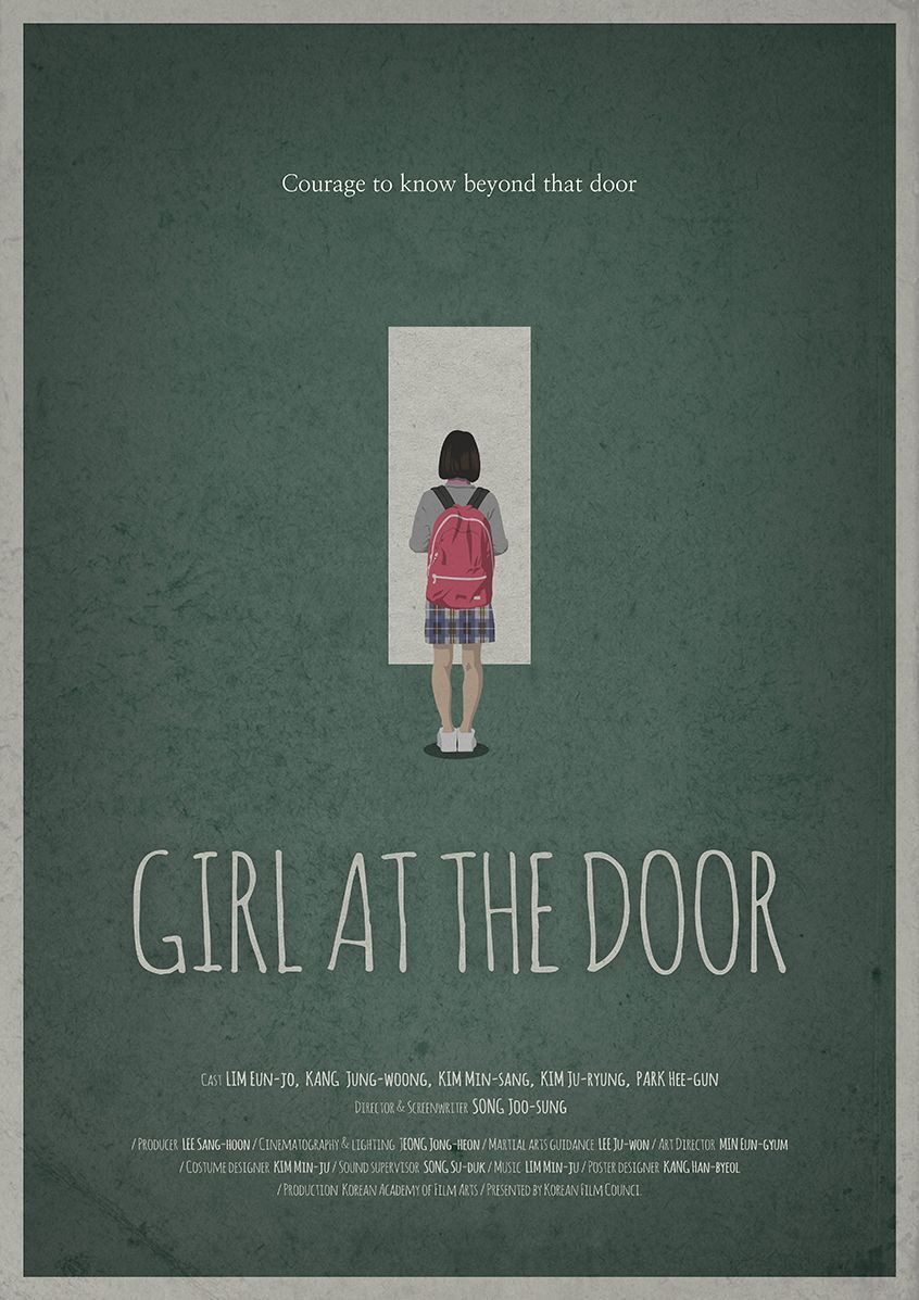 Girl at the door
