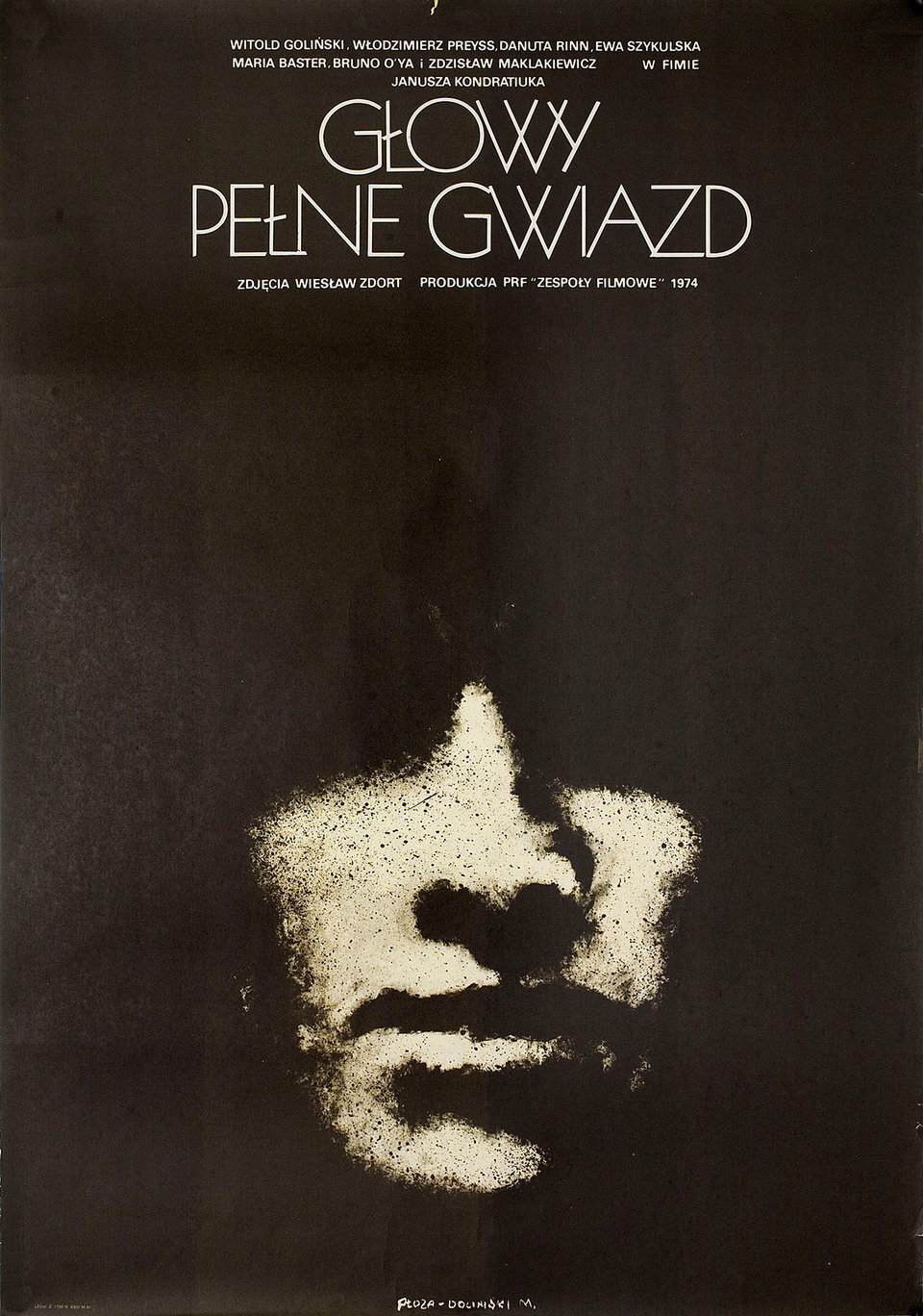Glowy pelne gwiazd