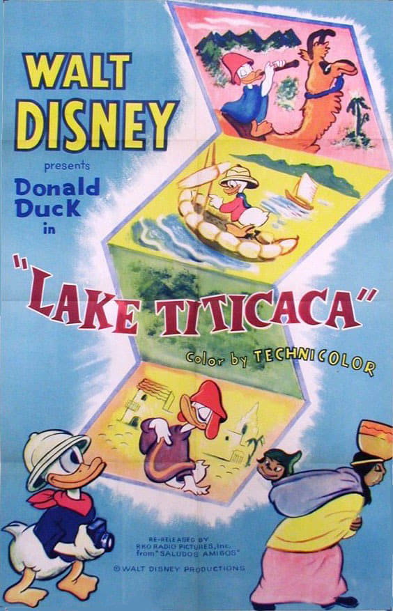 Donald Duck Visits Lake Titicaca