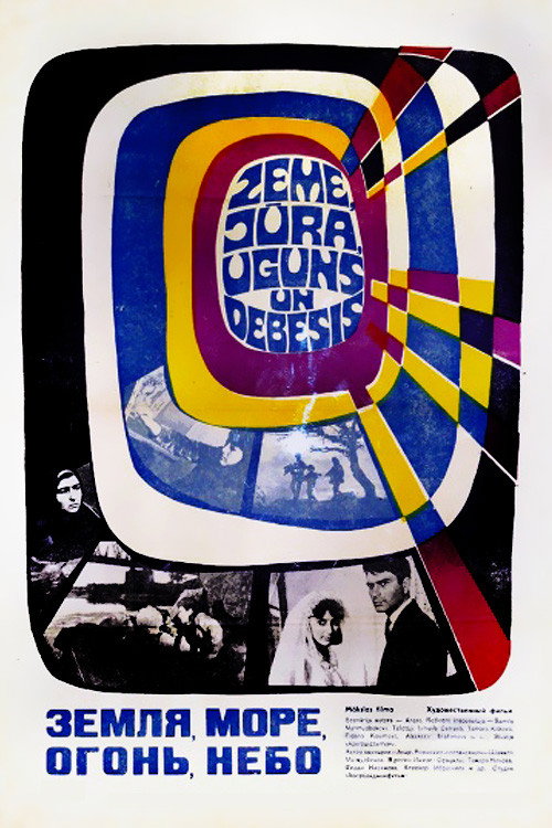 Zemlya, more, ogon, nebo