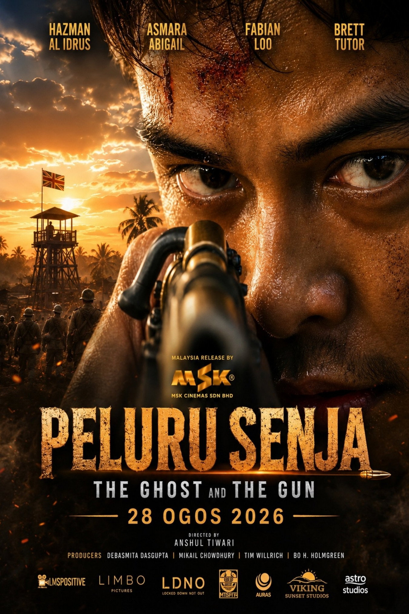 The Ghost and The Gun Poster
