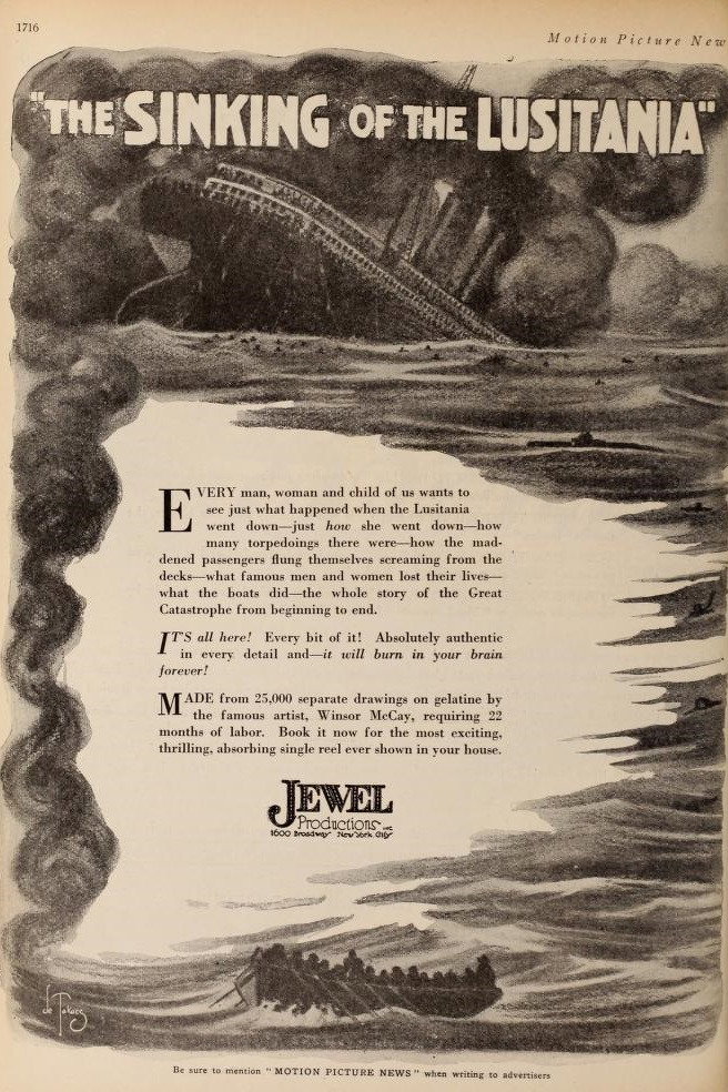 The Sinking of the 'Lusitania'