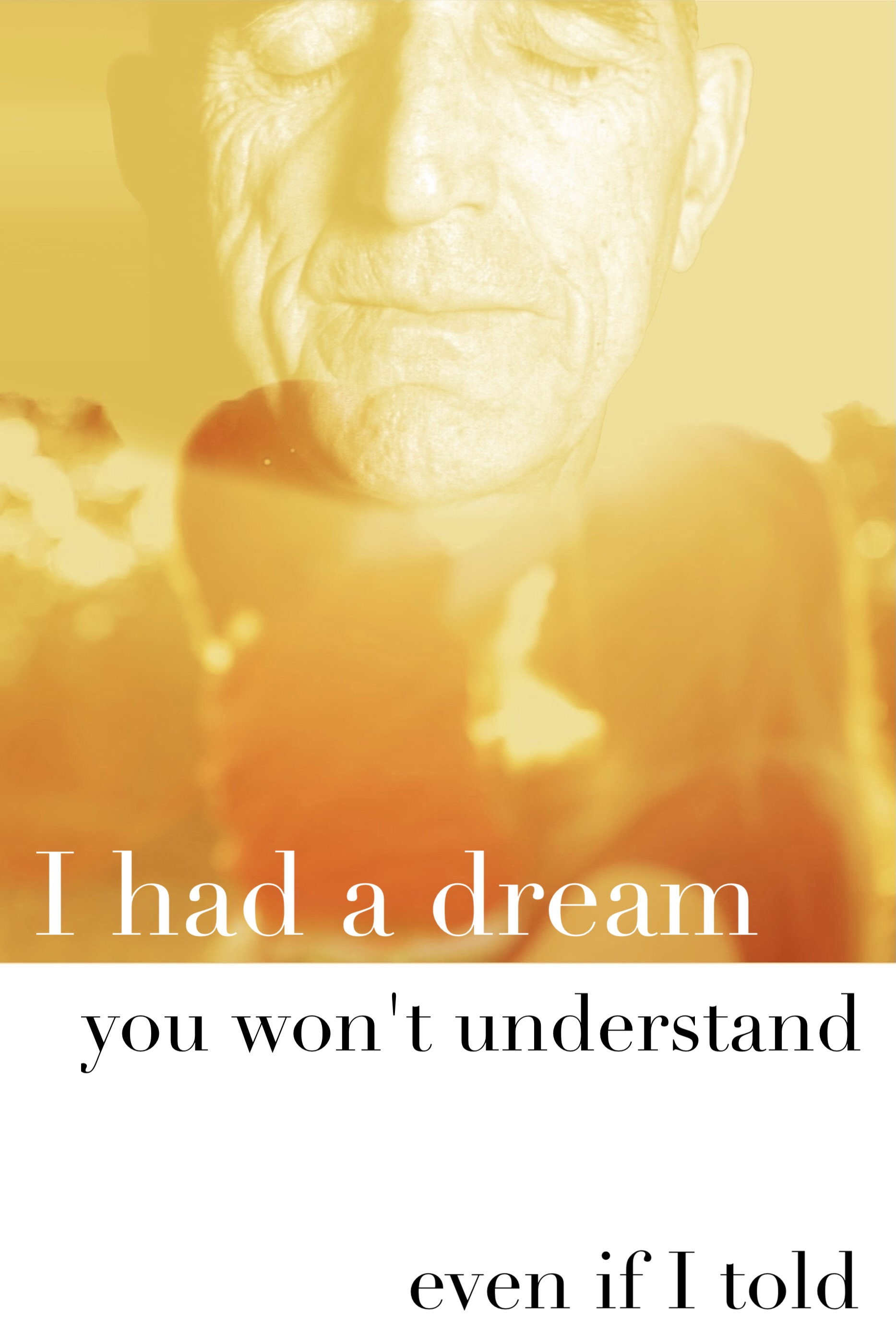I Had a Dream You Won't Understand Even If I Tell