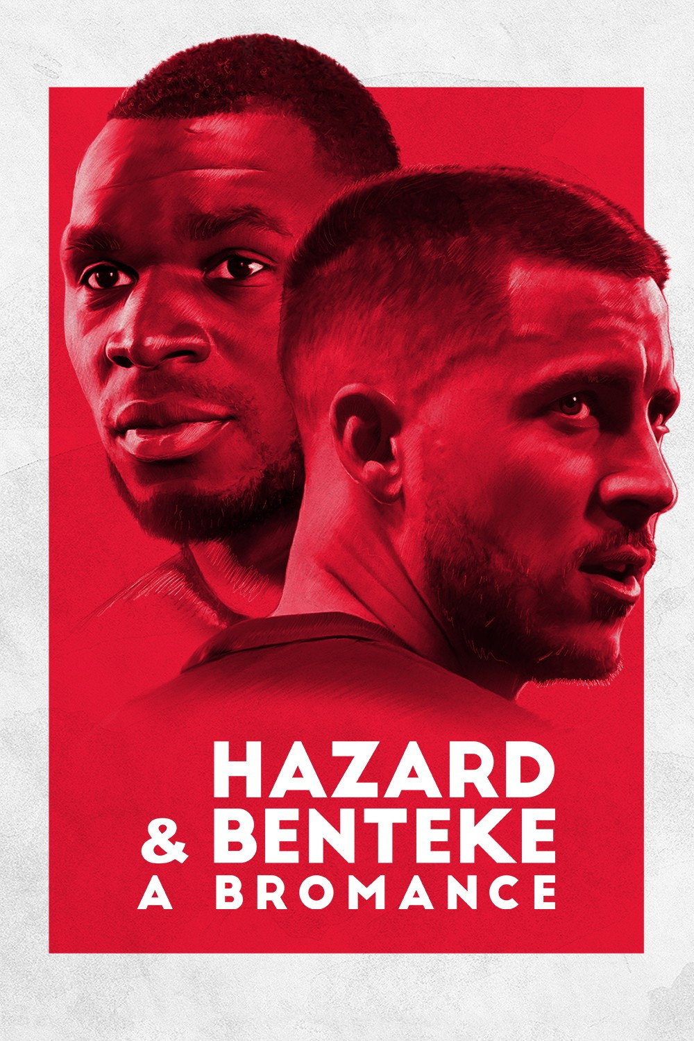Eden Hazard and Christian Benteke, a Bromance