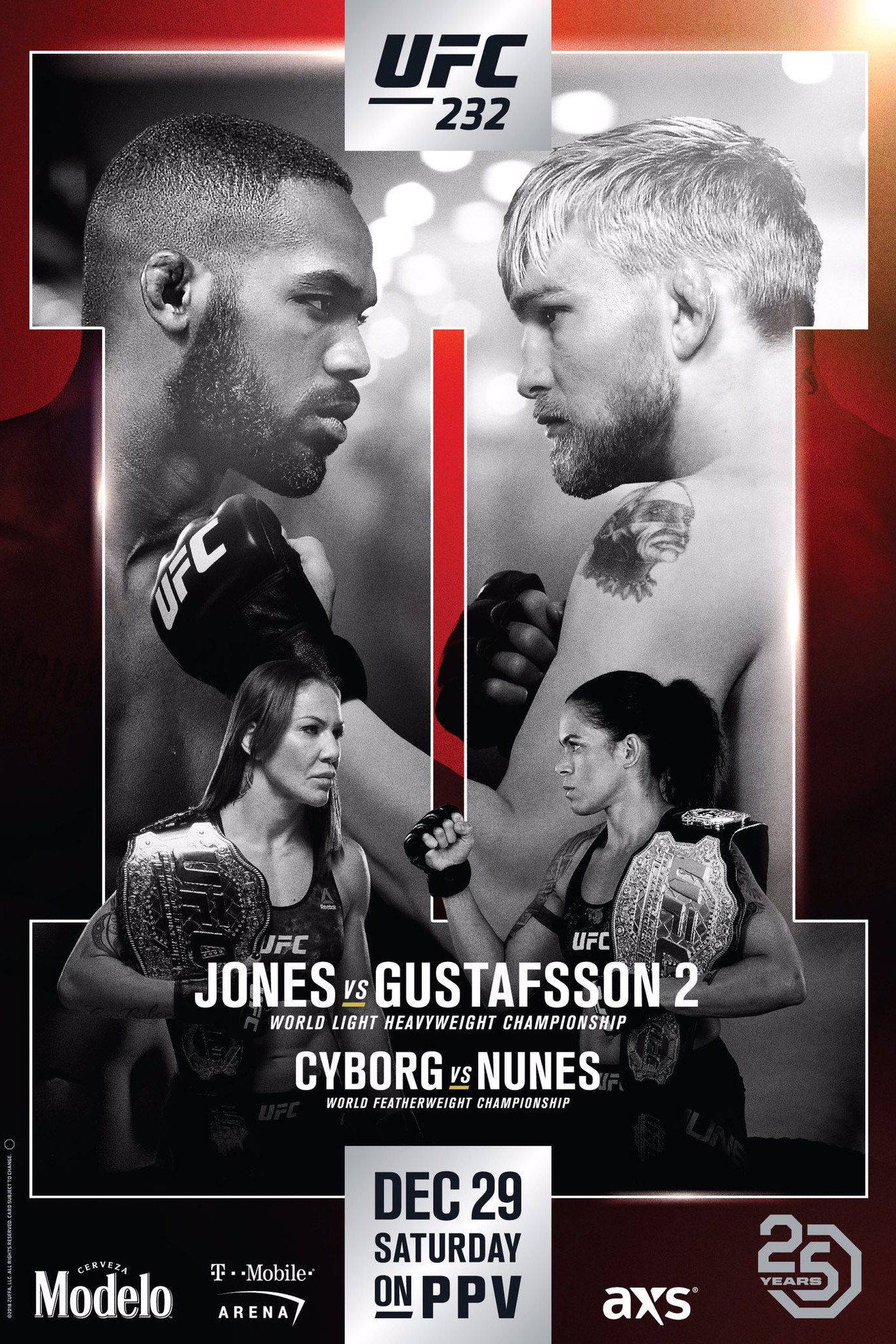 UFC 232: Jones vs Gustafsson 2