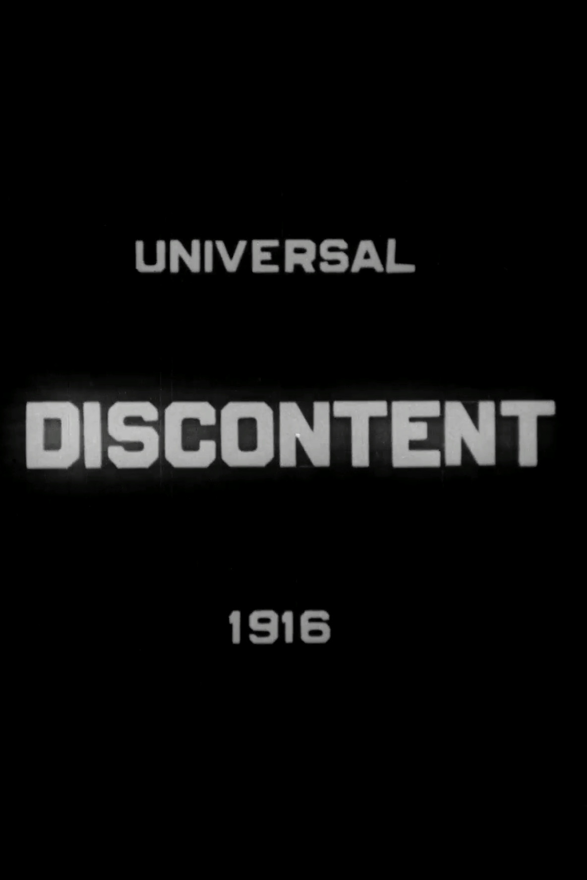 Discontent