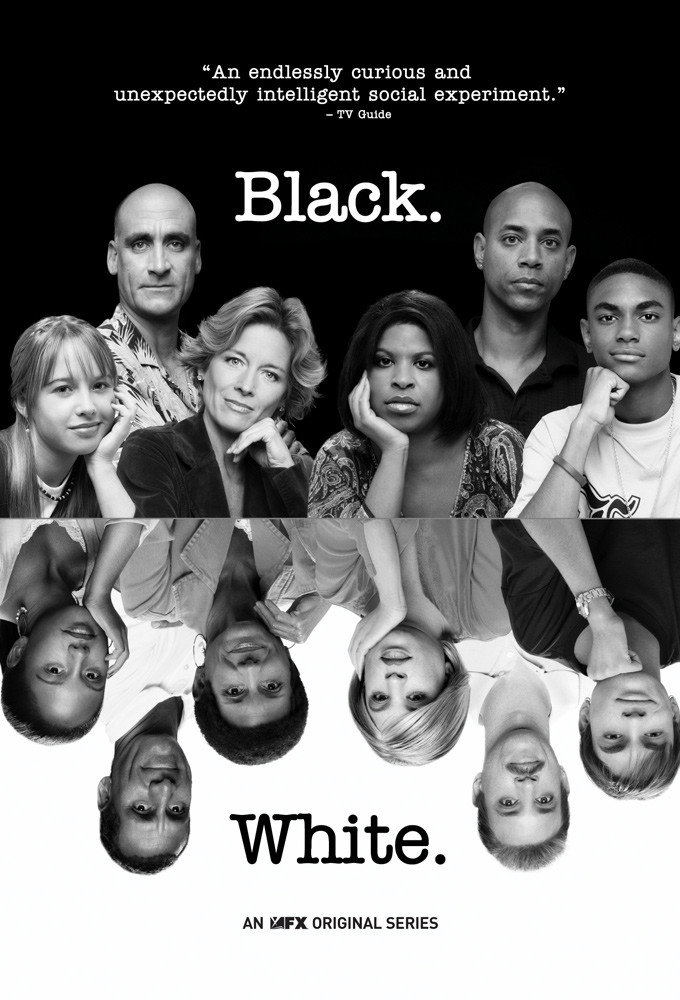 Black. White.
