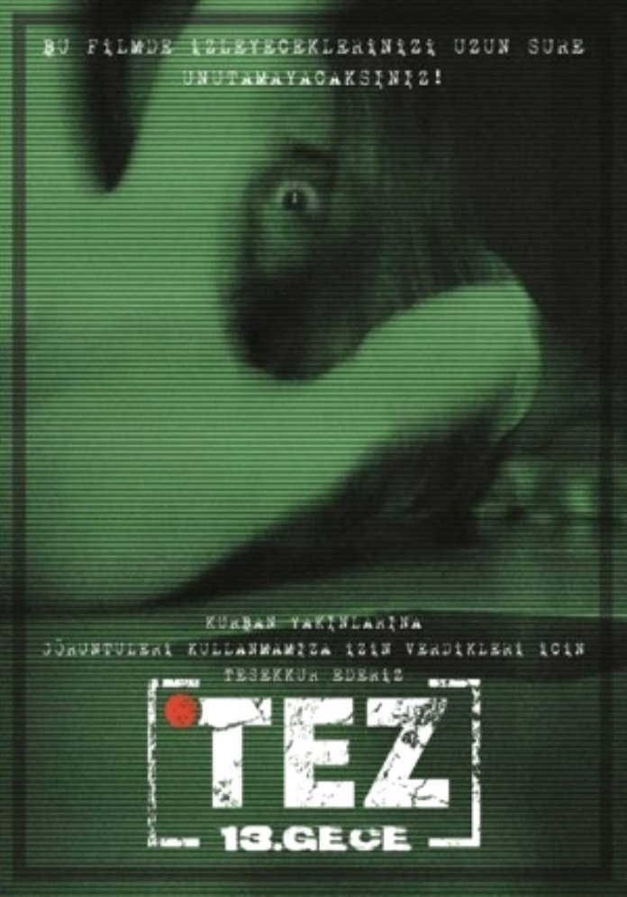 Tez: 13. Gece