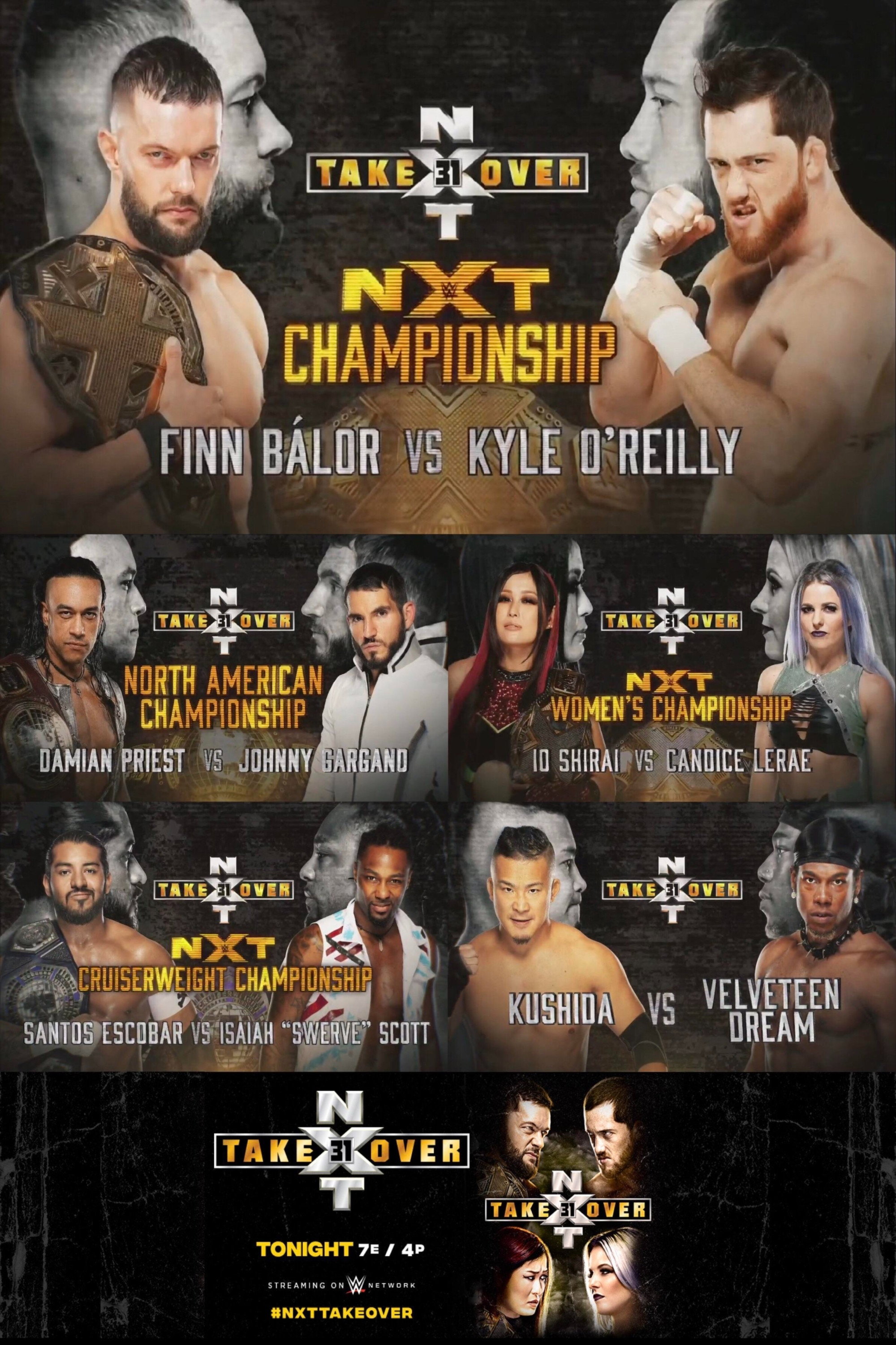 NXT TakeOver: 31