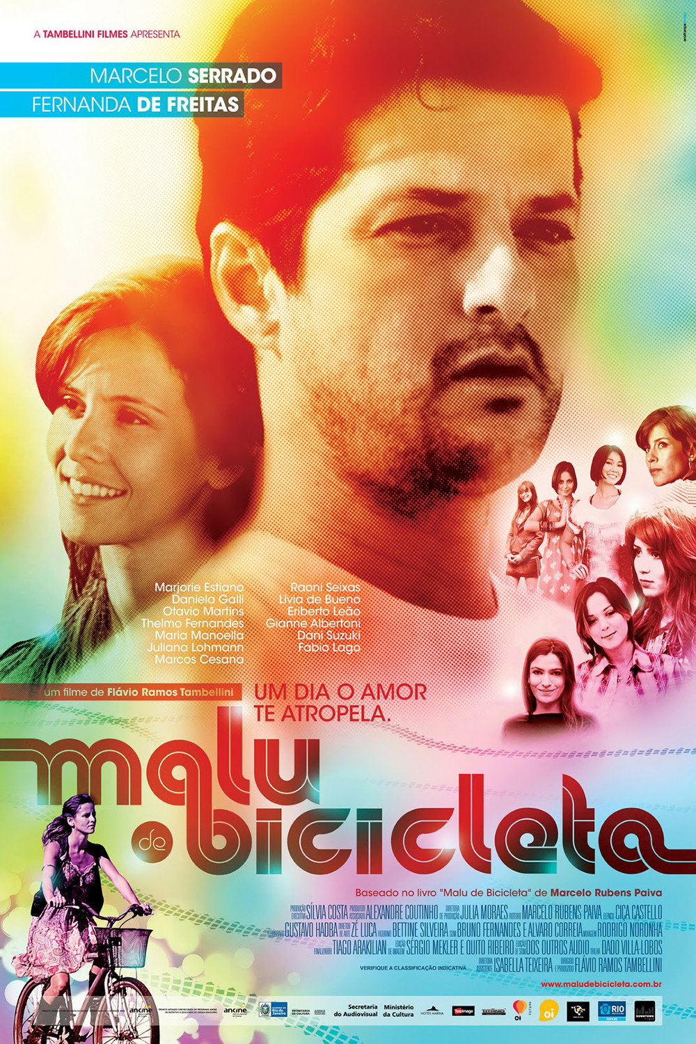 Malu on a Bicycle