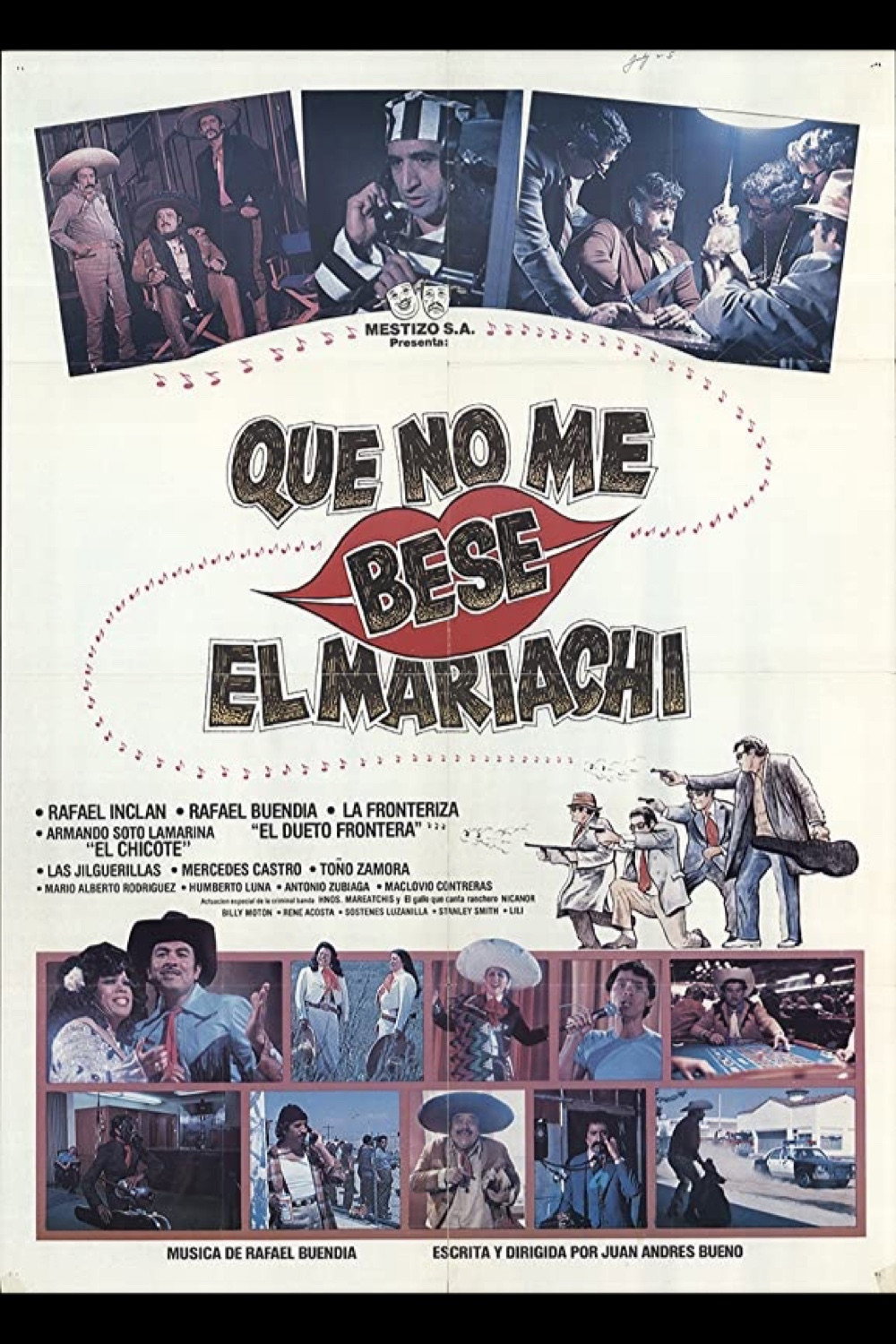 Que no me bese el mariachi