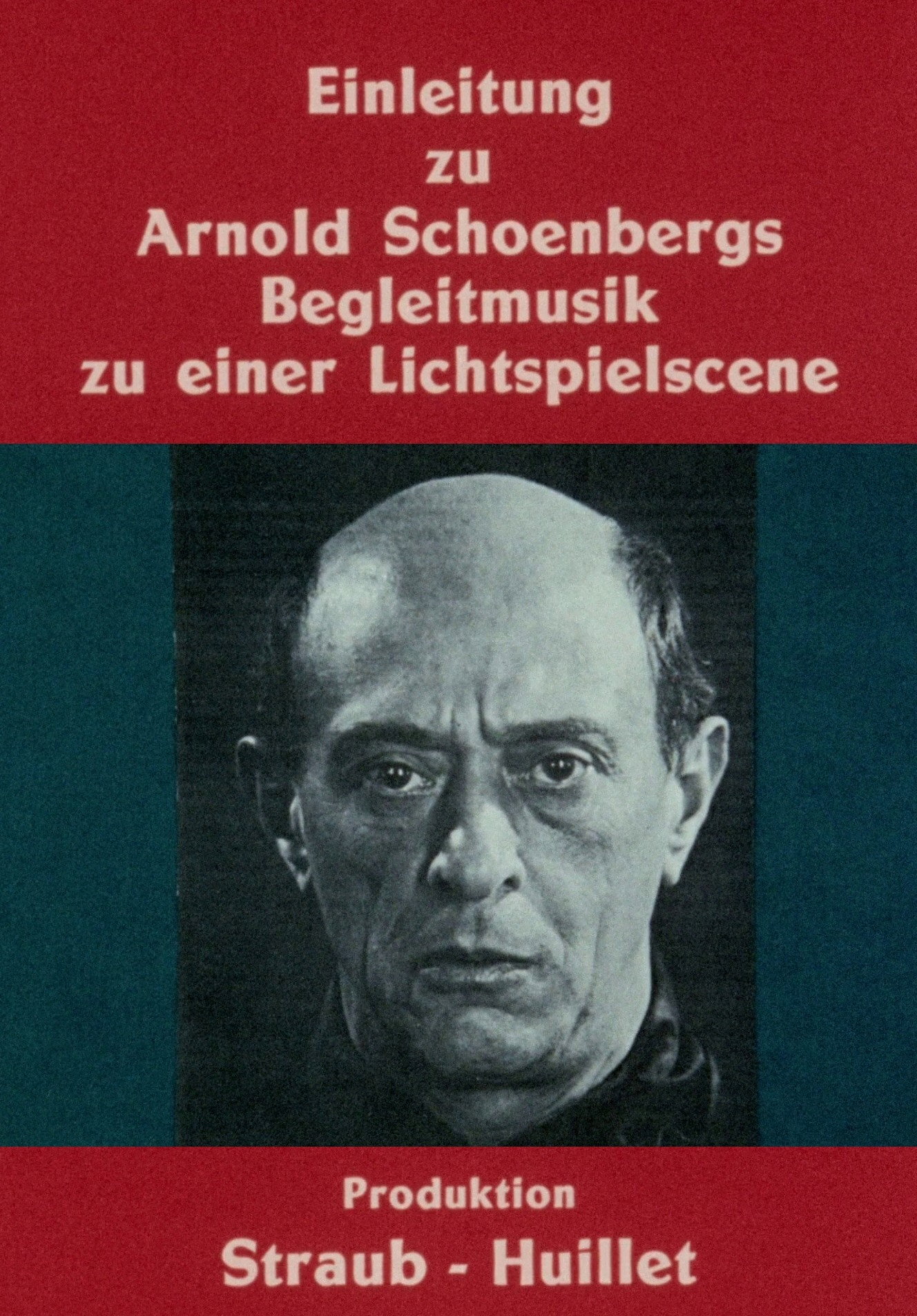 Introduction to Arnold Schoenberg's Accompaniment to a Cinematic Scene