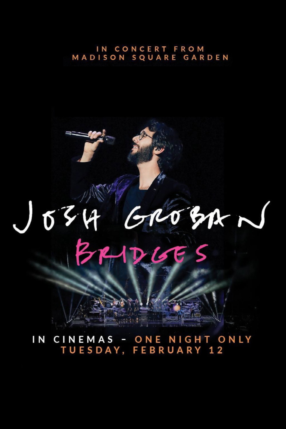 Josh Groban Bridges Live from Madison Square Garden