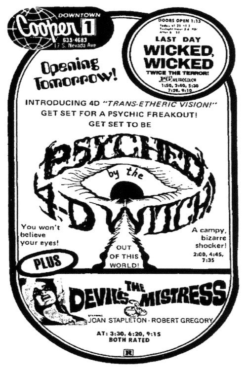Psyched by the 4D Witch