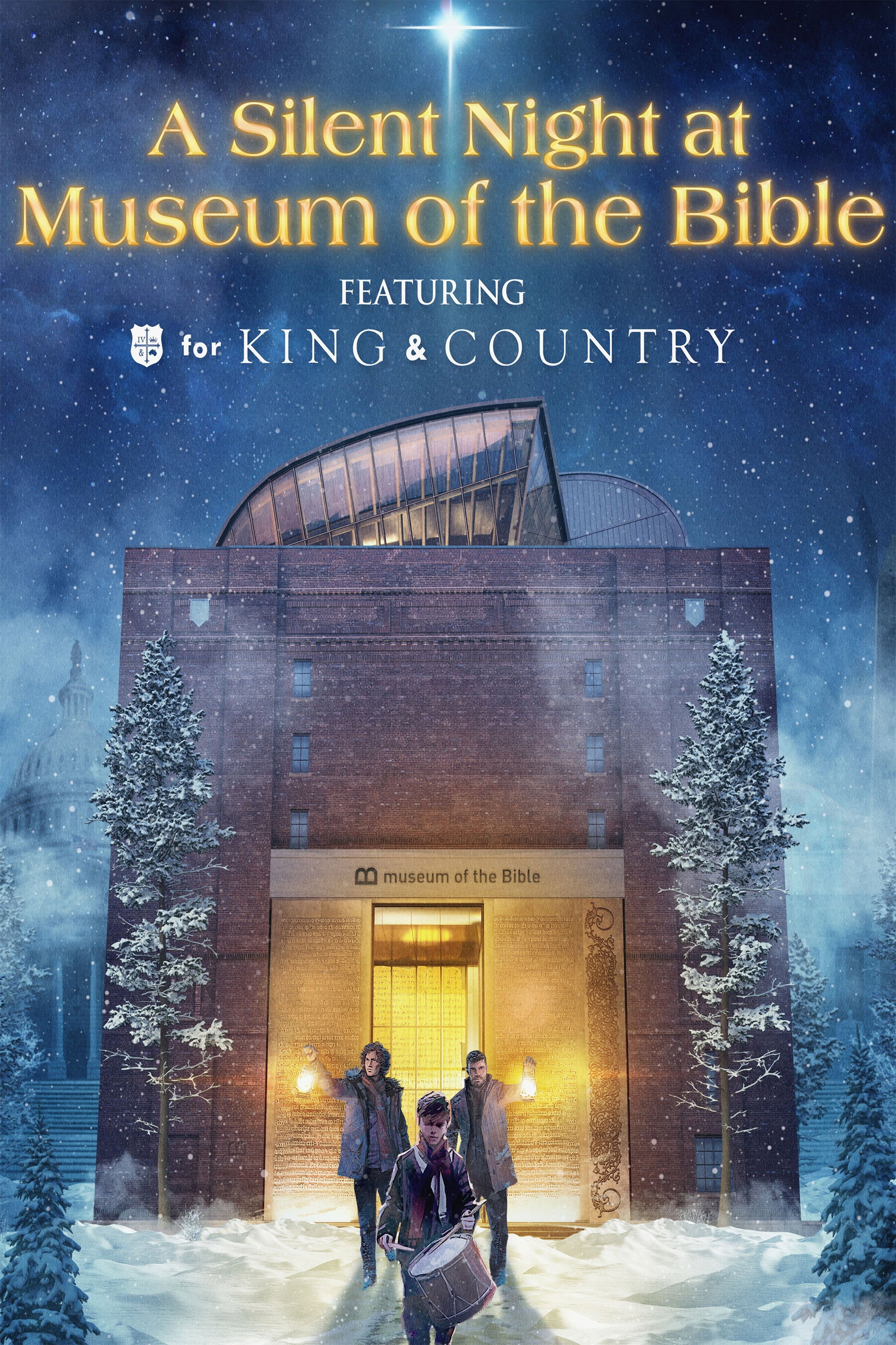 A silent Night at Museum of the Bible featuring for King & Country
