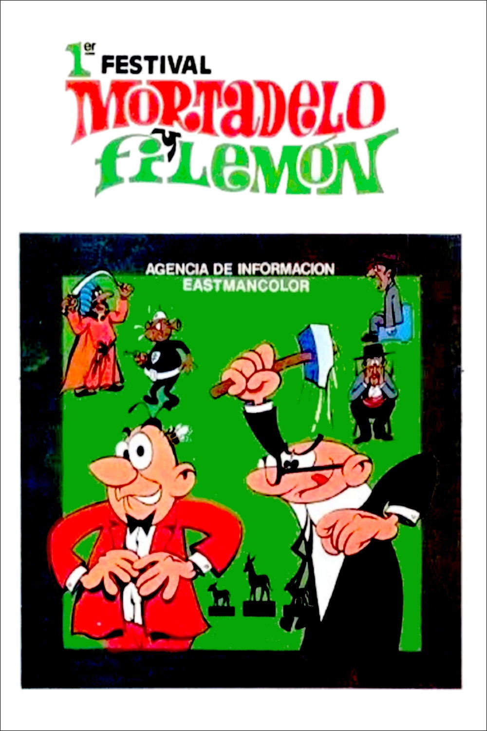 Primer Festival de Mortadelo y Filemón, agencia de información