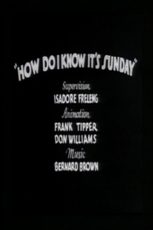 How Do I Know It's Sunday