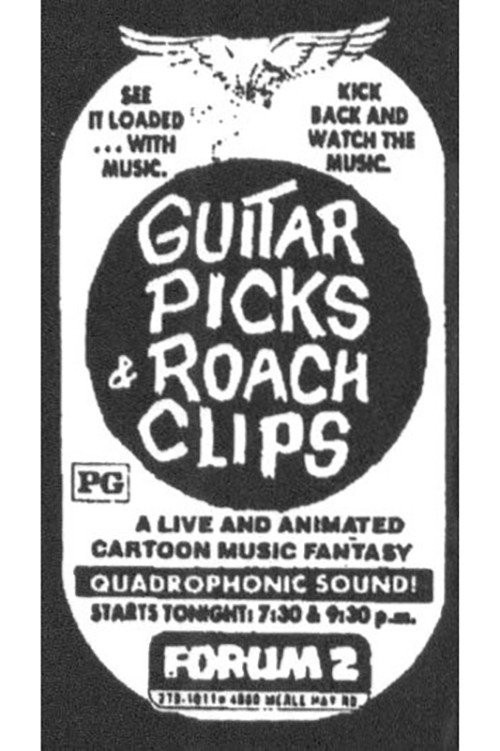 Guitar Picks & Roach Clips
