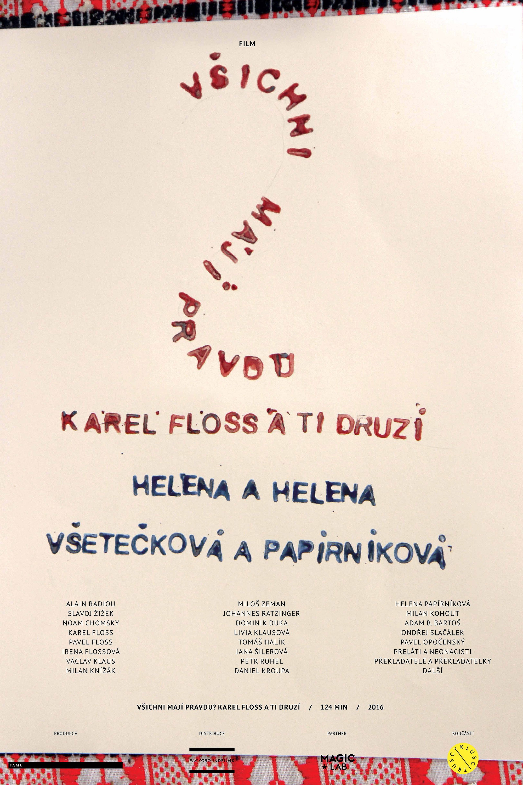 Is Everyone Right? Karel Floss and the Others.