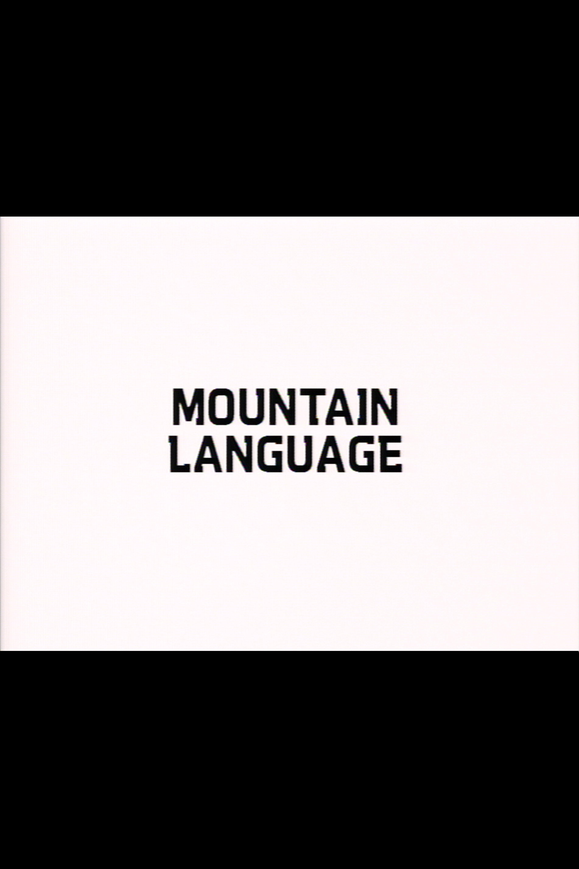 Mountain Language