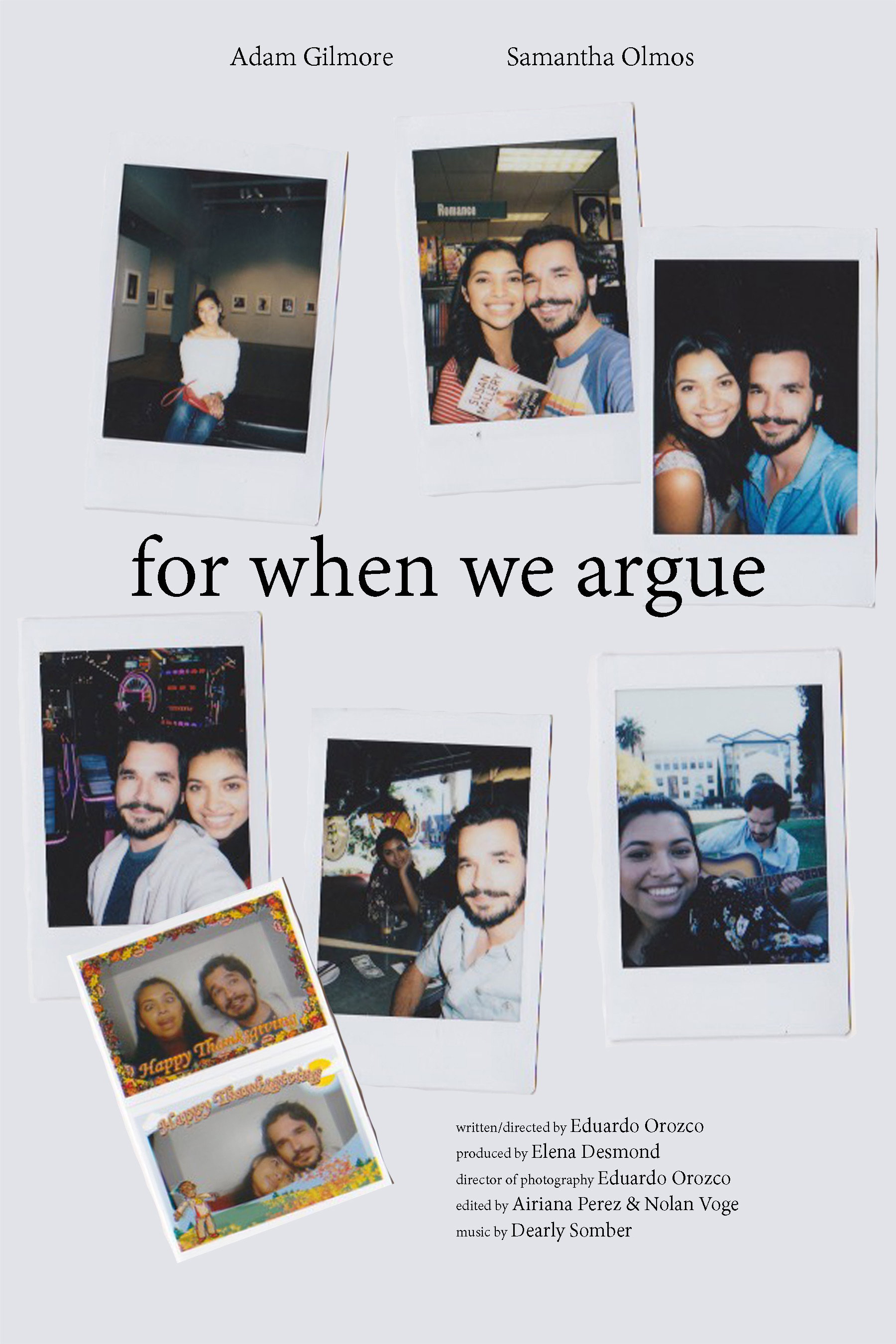 For When We Argue