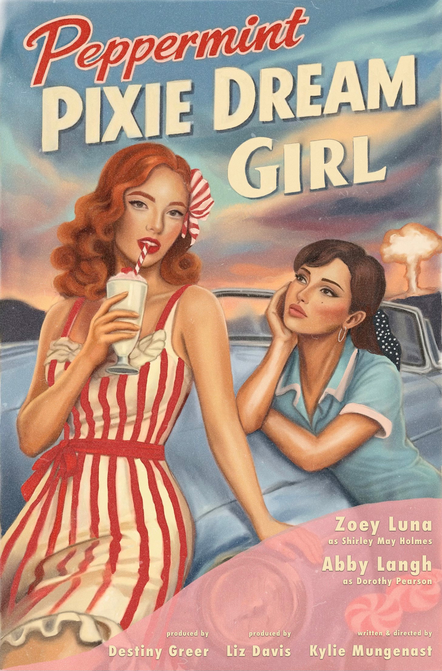 Peppermint Pixie Dream Girl Poster