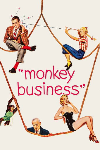 Monkey Business (1952) poster - Find where to watch online