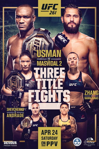 UFC 261: Usman vs. Masvidal 2 (2021) poster - Find where to watch online