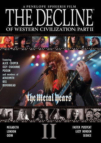 The Decline of Western Civilization Part II: The Metal Years (1988) poster - Find where to watch online