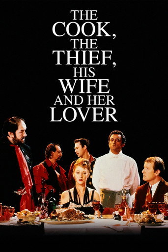 The Cook, the Thief, His Wife & Her Lover (1989) poster - Find where to watch online