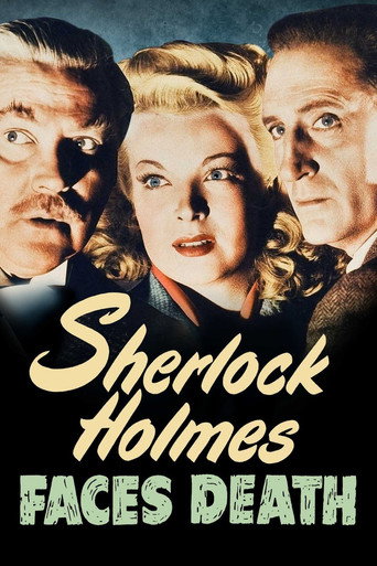 Sherlock Holmes Faces Death (1943) poster - Find where to watch online