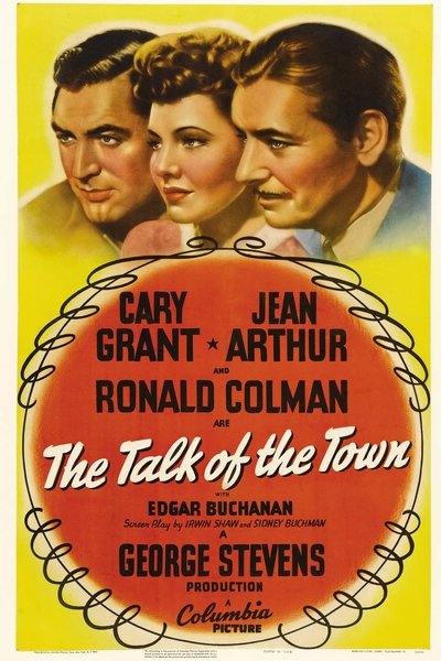 Watch!(1942) The Talk of the Town Movie Online 123Movies