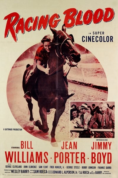 Watch - (1954) Racing Blood Movie Online -123Movies