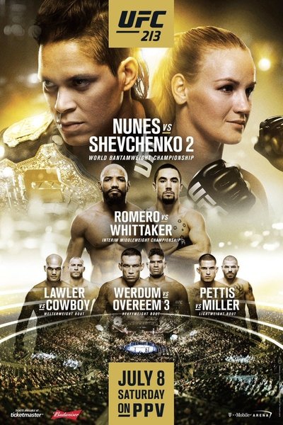 Watch - UFC 213: Romero vs. Whittaker Movie Online 123Movies